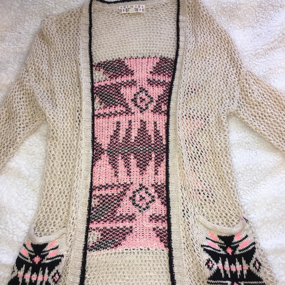 Pink Rose Sweater